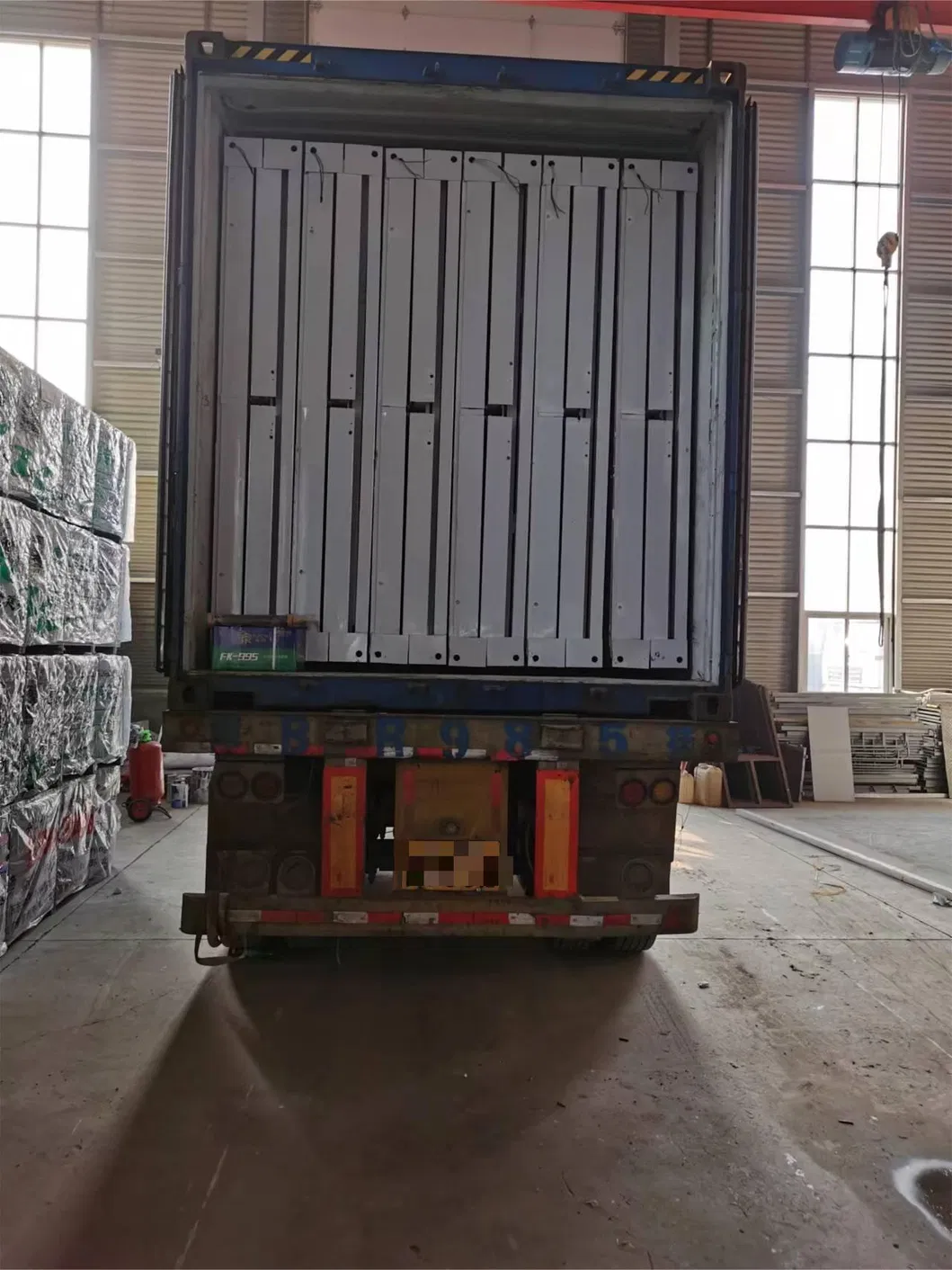 Estructura de acero galvanizado Tesite película plástica que empaqueta la casa prefabricada plegable del envase con CE