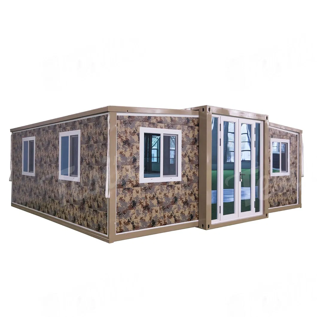 Casa prefabricada plegable del envase de la película plástica de Tesite de 75m m que empaqueta con ISO