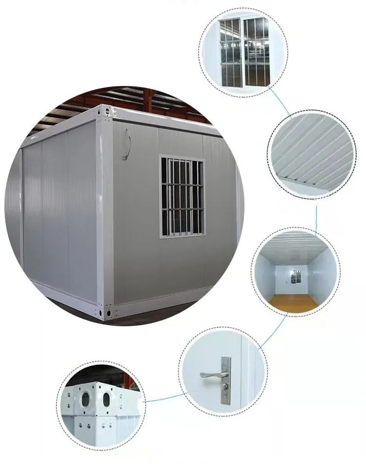 Casa prefabricada plegable del envase de la película plástica de Tesite de 75m m que empaqueta con ISO