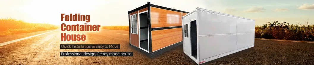 Las casas prefabricadas de Tesite del almacén de EPS/PUR/Rockwool almacenan la casa del envase del pliegue