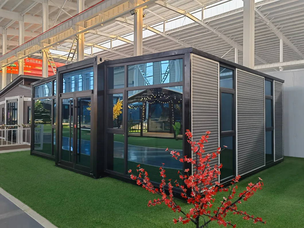 Casa de oficina ampliable del hogar del envase de empaquetado de la película plástica del taller de 75m m