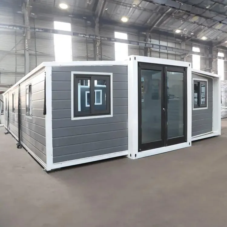 Casa extensible del envase de la veta los 20FT los 40FT plana prefabricada viva de la abuela