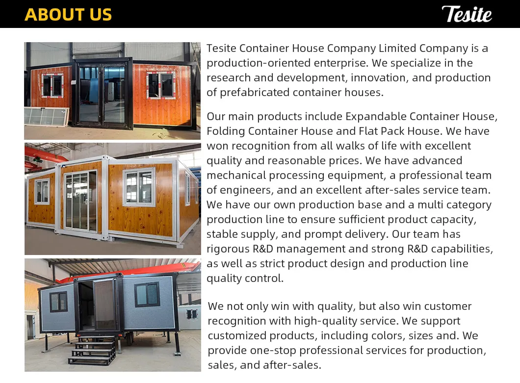 Casas prefabricadas de Hotel Villa Casa contenedor expandible prefabricada con ISO
