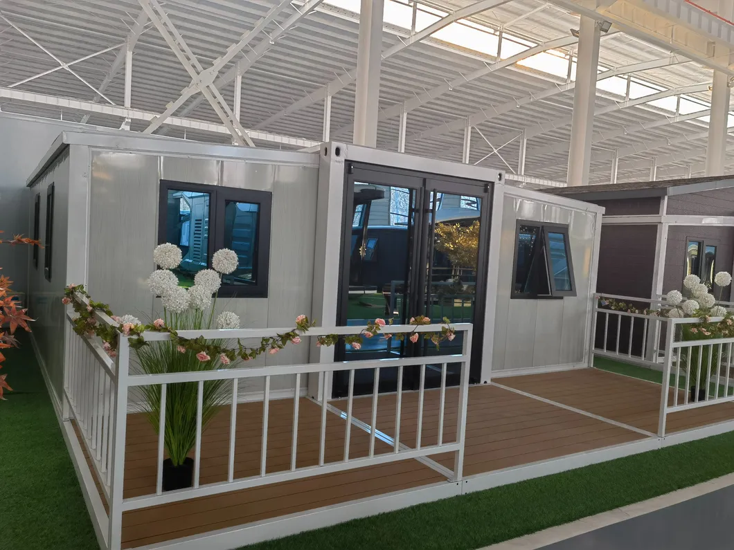 Oficina ampliable de la casa plegable del envase de empaquetado de la película plástica de los dormitorios de 75m m